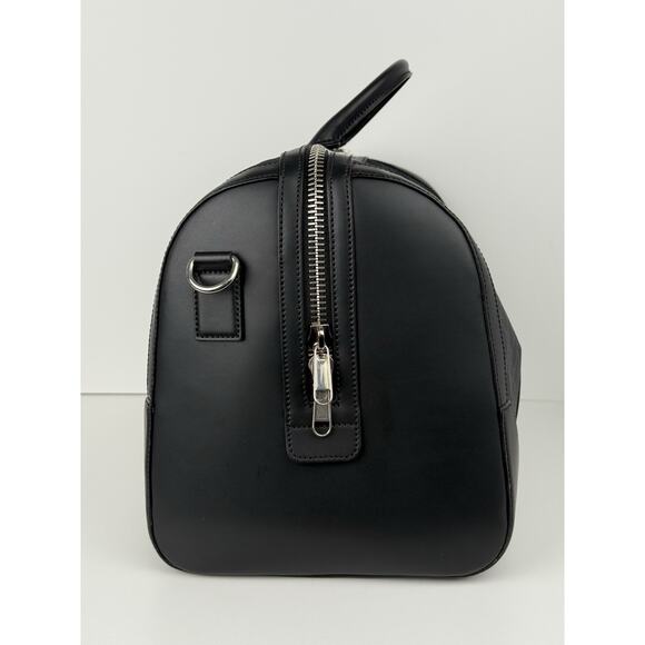 Gucci Large Savoy Duffle Bag GG Supreme Monogram Grey/Black Calfskin Trim - Picture 5 of 16